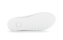 Load image into Gallery viewer, Gabor Leather Lace Zip Trainer in White 86.498