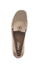 Load image into Gallery viewer, Gabor Slip On Loafer Soft Nubuk in Beige 86.090.43