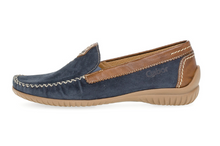 Load image into Gallery viewer, Gabor | Slip On Loafer Soft Nubuk in Blue | 86.090.46