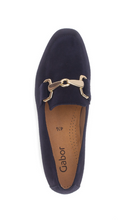 Load image into Gallery viewer, Gabor Slip On Loafer in Dark Blue 85.211.36
