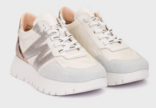 Load image into Gallery viewer, Wonders White Leopard Trainers A24100