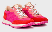 Load image into Gallery viewer, Wonders Flame Red Pink Trainers A-4802