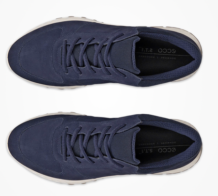 Ecco Navy Exostride Trainers 835303 01303