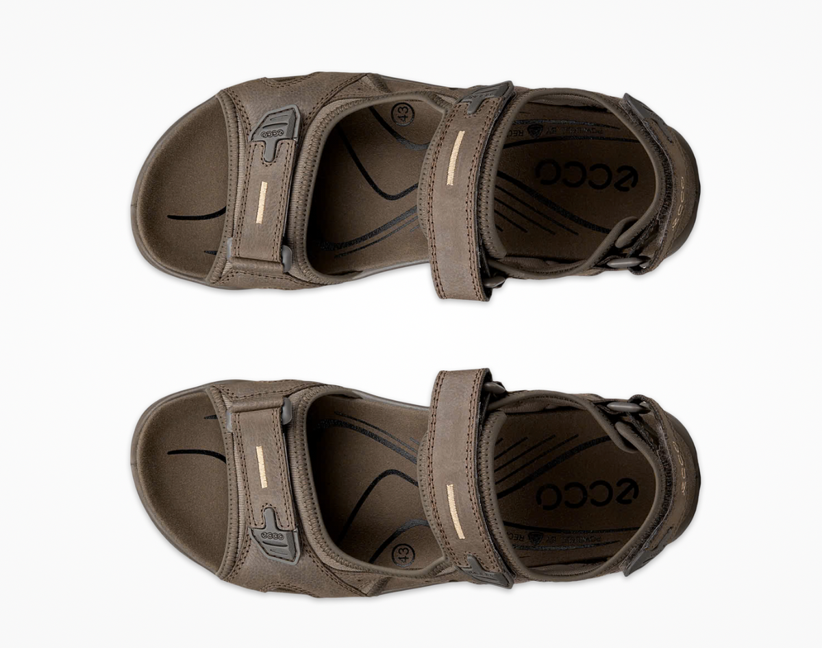 Ecco Mens Offroad Brown Sandals 069564 12559