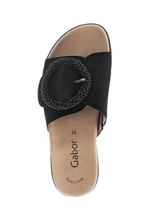 Load image into Gallery viewer, Gabor Mule Sandal Black slip on 83.745.17