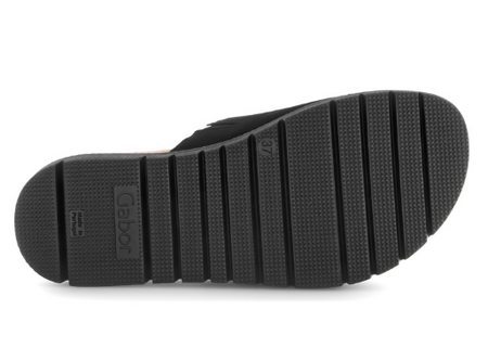Gabor Mule Sandal Black slip on 83.745.17