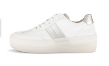 Load image into Gallery viewer, Gabor Platform Gumsole Trainer White Gold 83.350.20