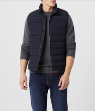 Load image into Gallery viewer, Rm Williams Rydal Navy Gilet JV235NN 45