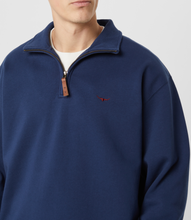 Load image into Gallery viewer, RM Williams Blue Zip Sweatshirt KZU00BBv