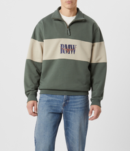 Load image into Gallery viewer, RM Williams Spruce Green Zip Sweatshirt KZU00BB