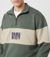 Load image into Gallery viewer, RM Williams Spruce Green Zip Sweatshirt KZU00BB