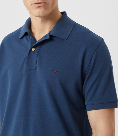 RM Williams Ensign Blue Rod Polo KP210PQ