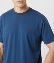 Load image into Gallery viewer, RM Williams Parson Ensign Blue Tee kdu10