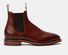 Load image into Gallery viewer, RM Williams Dark Tan Burnished Leather Boots B543U