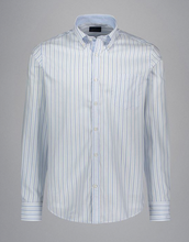 Load image into Gallery viewer, Paul Shark Blue Stripe Shirt 26413122 vc5