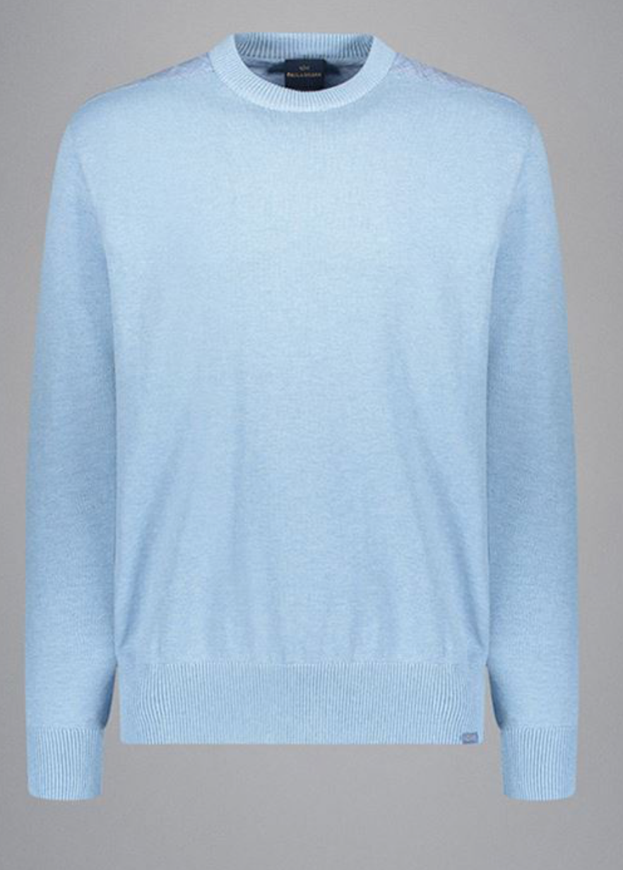 Paul Shark Allure Blue Crew Knit 26411505 363