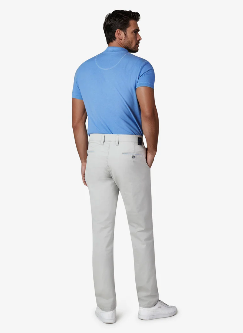 Club of Comfort Light Grey Chinos 7323 9