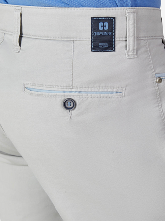 Club of Comfort Light Grey Chinos 7323 9