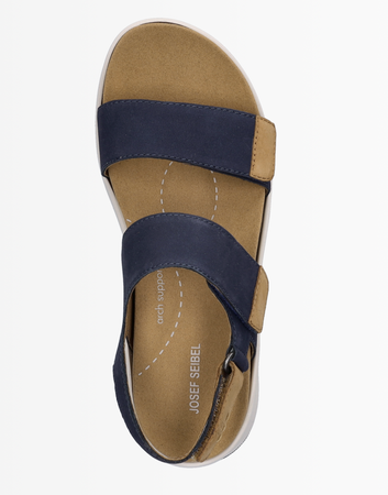 Josef Seibel Ocean Navy Sandals Estelle 04