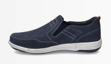 Load image into Gallery viewer, Josef Seibel Navy Slip On Shoes Enrico 04