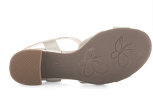 Load image into Gallery viewer, Gabor Gold Heel Sandals 82.913 82