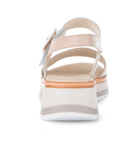 Load image into Gallery viewer, Gabor White Rose Sandals 82.744.58