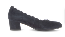 Load image into Gallery viewer, Gabor Dark Blue Block Heel Pumps 82.221.46
