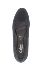 Load image into Gallery viewer, Gabor Dark Blue Block Heel Pumps 82.221.46