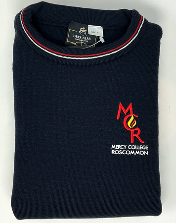 Convent of Mercy College Roscommon Navy School Jumper