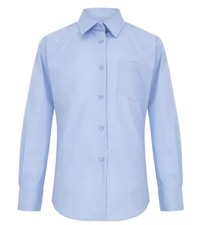2 Pack Blue Girls School Blouse 25200G 22