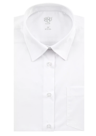 2 Pack White Girls School Blouse 25200G 01