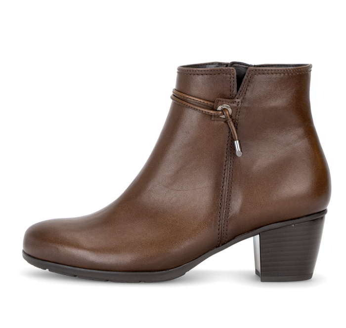 Gabor Brown Leather Boots 8029.01 001