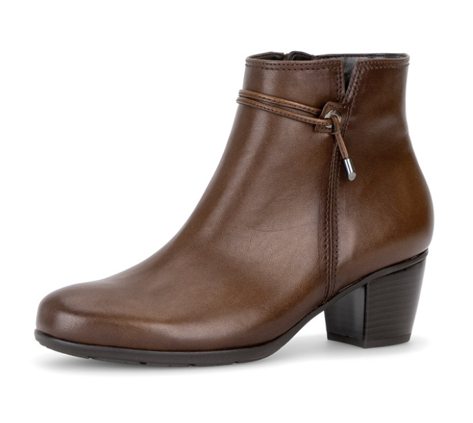 Gabor Brown Leather Boots 8029.01 001