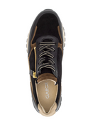 Gabor Black Gold Wide Fit Trainers 6029.01 002
