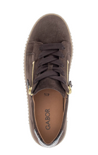 Load image into Gallery viewer, Gabor Brown Suede Platform Trainers 6010.02 005