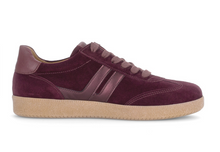 Load image into Gallery viewer, Gabor Burgundy Lace Up Trainers 6011.01 002
