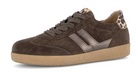Gabor Brown Suede Lace Up Trainers 6011.01 003