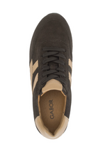 Gabor Mocca Brown Suede H Fit Trainers 6032.01 003