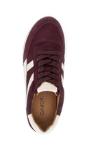 Load image into Gallery viewer, Gabor Mulberry Burgundy Suede H Fit Trainers 6032.01 004