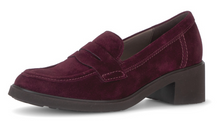 Load image into Gallery viewer, Gabor Burgundy Block Heel Shoe 4007.01 003
