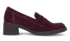 Gabor Burgundy Block Heel Shoe 4007.01 003