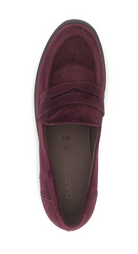 Gabor Burgundy Block Heel Shoe 4007.01 003