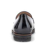 Load image into Gallery viewer, Gabor Black Patent Loafer 4005.01 002