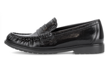 Load image into Gallery viewer, Gabor Black Loafers 4009.01 001