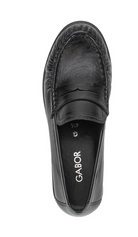 Gabor Black Loafers 4009.01 001