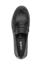 Load image into Gallery viewer, Gabor Black Loafers 4009.01 001