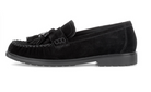 Gabor Black Suede Loafer 4009.02 001