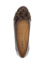 Load image into Gallery viewer, Gabor Mocca Brown Leather Ballerina Pumps 3012.01 003