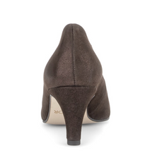 Load image into Gallery viewer, Gabor Pointed Toe Mocca Brown Suede Court Shoe 3014.01 005