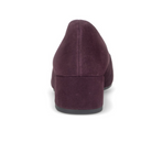 Gabor Mulberry Burgundy Suede Block Heel Shoe 3015.02 005